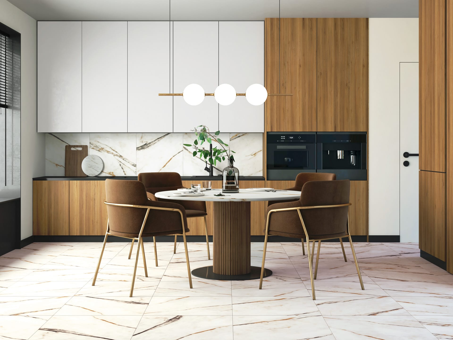 _render Calacatta Bronz 60x60 - 2023 - KUHINJA i TRPEZARIJA - RGB